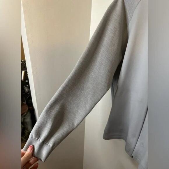 Adidas Adi Pure Golf Zip Up Sweater Men’s XL Grey - Picture 3 of 7
